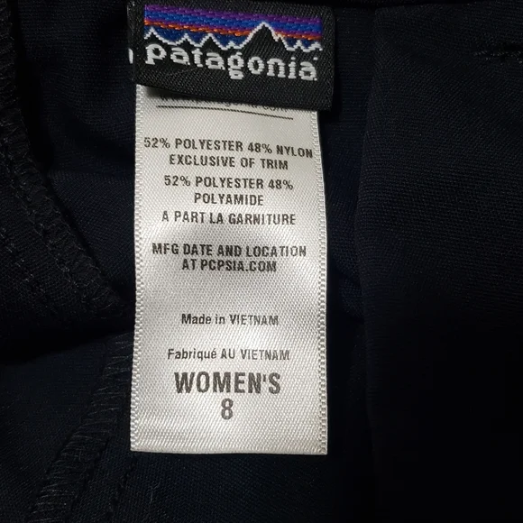 Patagonia Women's Sz 8 Black Pants - Picture 9 of 11